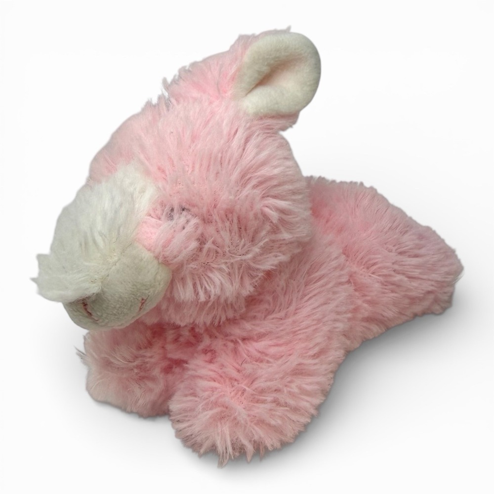 Pink Rabbit Plush Realistic Bunny 5 Inch Stuffed Animal Easter Name "Riley" - Picture 4 of 10